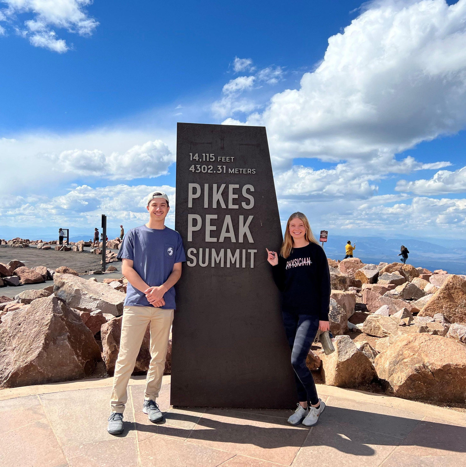 Top of Pikes Peak