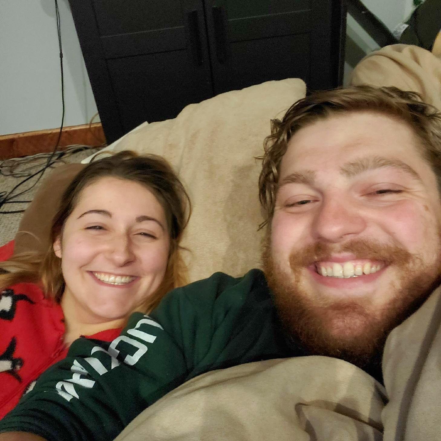 No one I'd rather cuddle up with