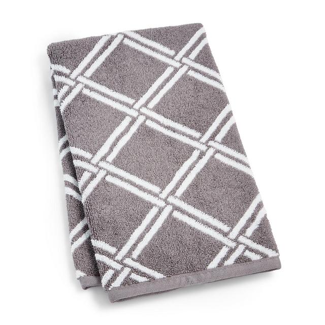 Charter Club Elite Cotton Lattice 16" x 30" Hand Towel, Created For Macy's