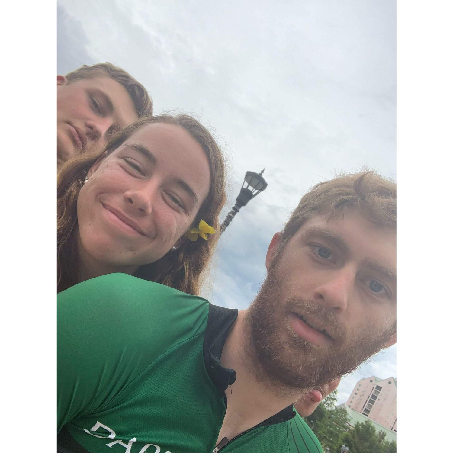 Collegiate road bike nationals in Augusta, GA in 2019.