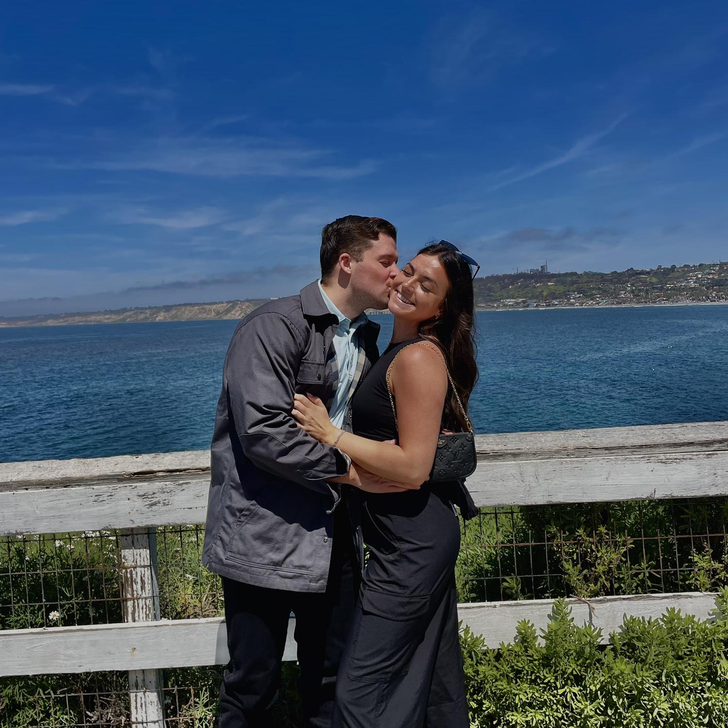 Chandler’s first time visiting Justin in California!