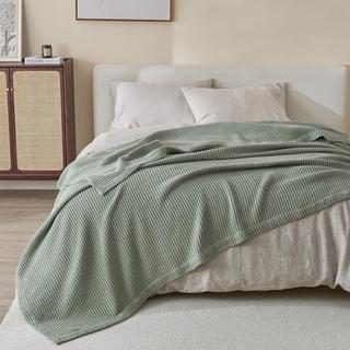 Mikala Cotton Waffle Weave Throw Blanket