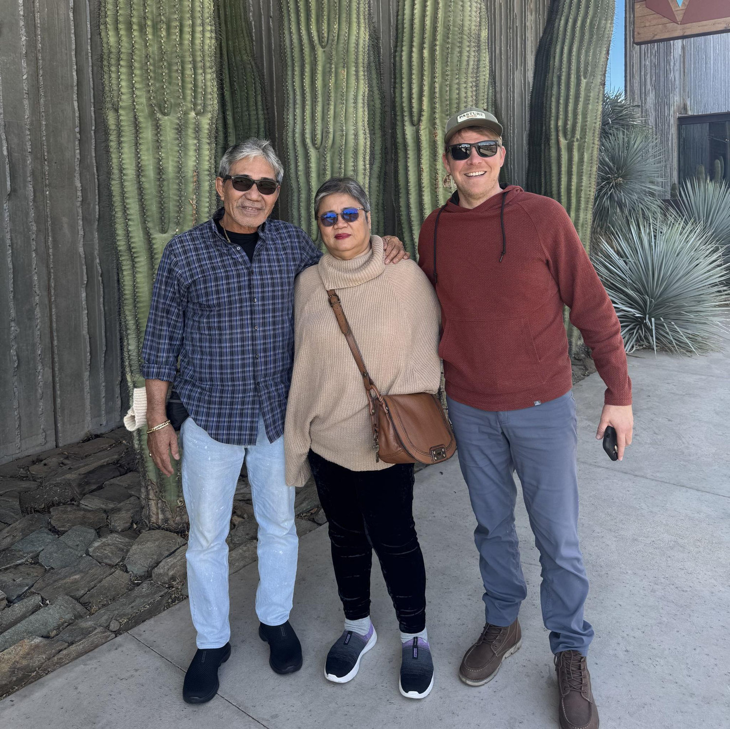 Eric and Mitch's parents in Old Town Scottsdale