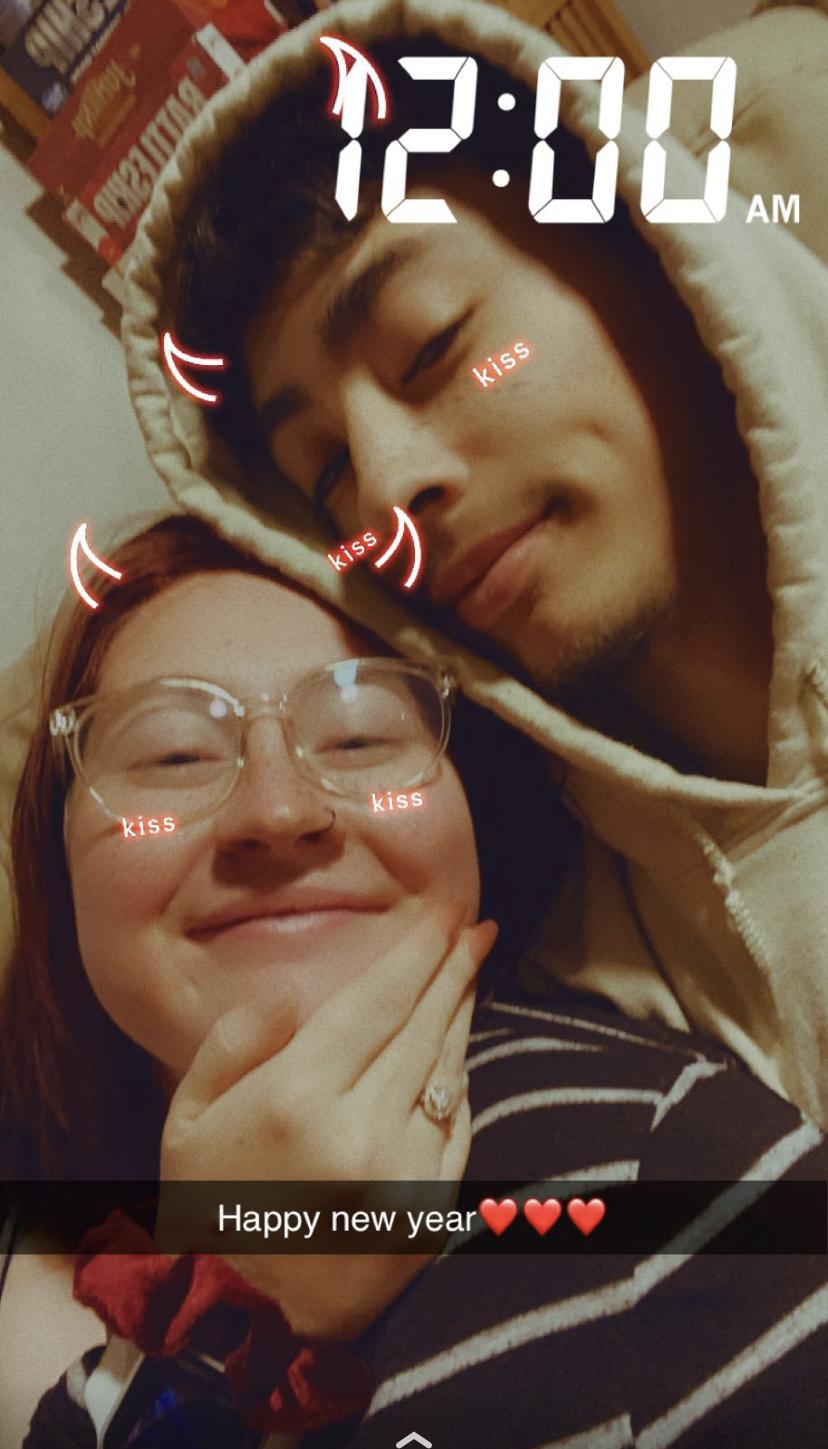 New Year’s Eve 2022! Our first real New Year’s Eve since I was sick New Year’s Eve 2021!