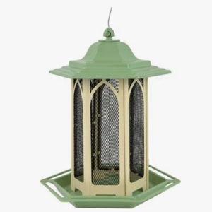 Perky-Pet Pistachio Gazebo Bird Feeder, Green, 3.5-lb
