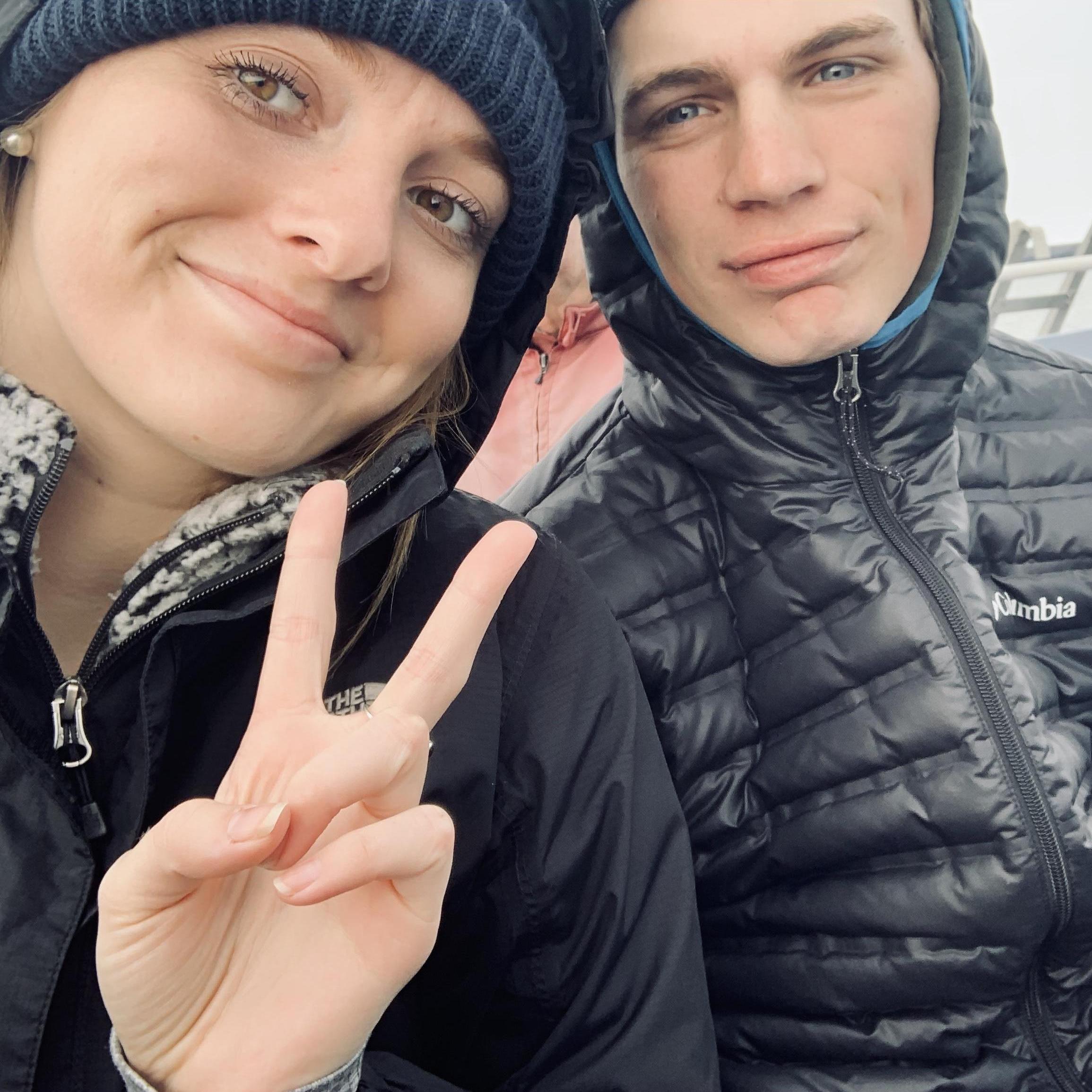 this was taken on a cold boat tour of pictured rocks, 2019