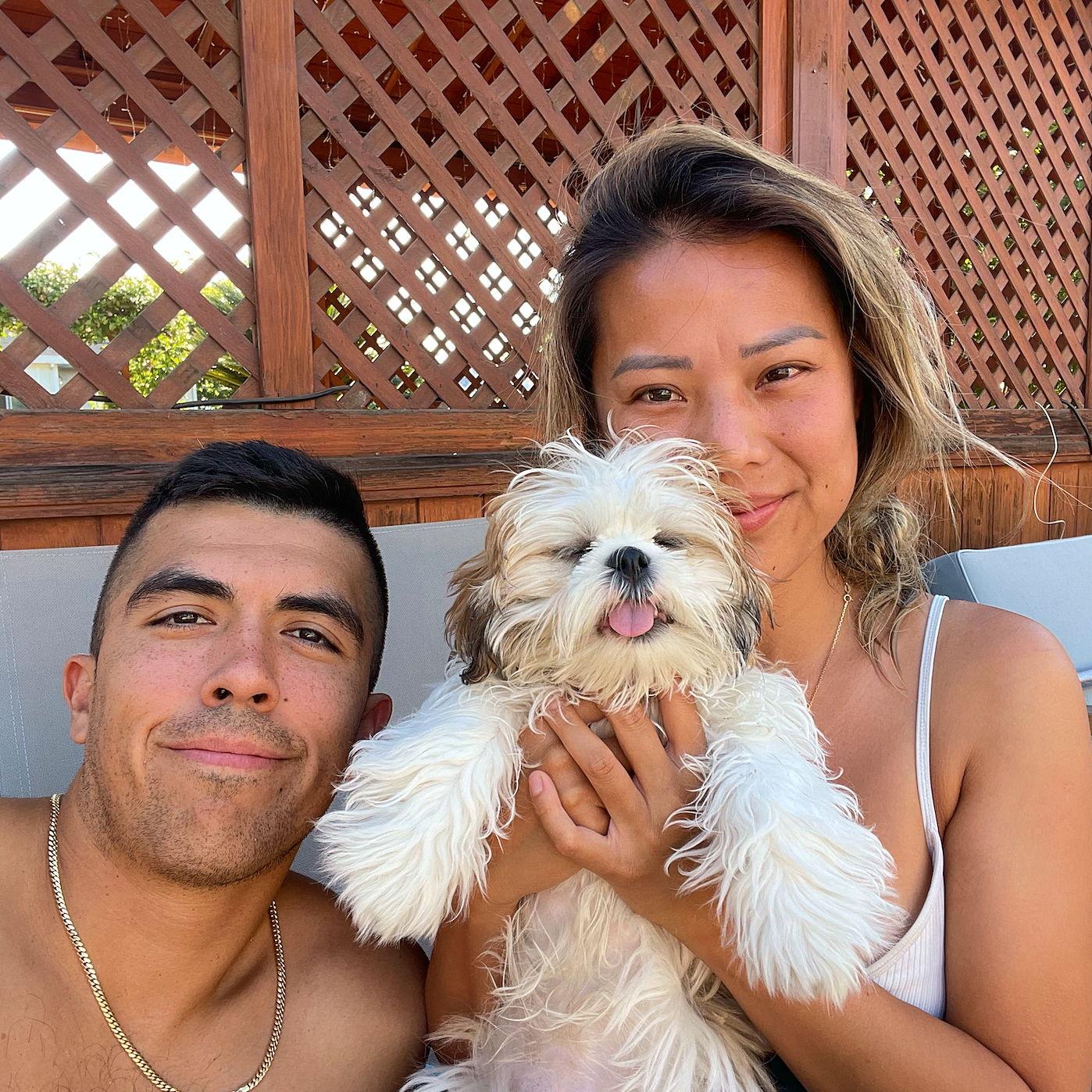 first family photo with chuy - june 2022
