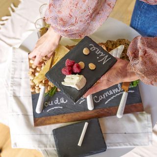 Slate Tapas Plate, Set of 4