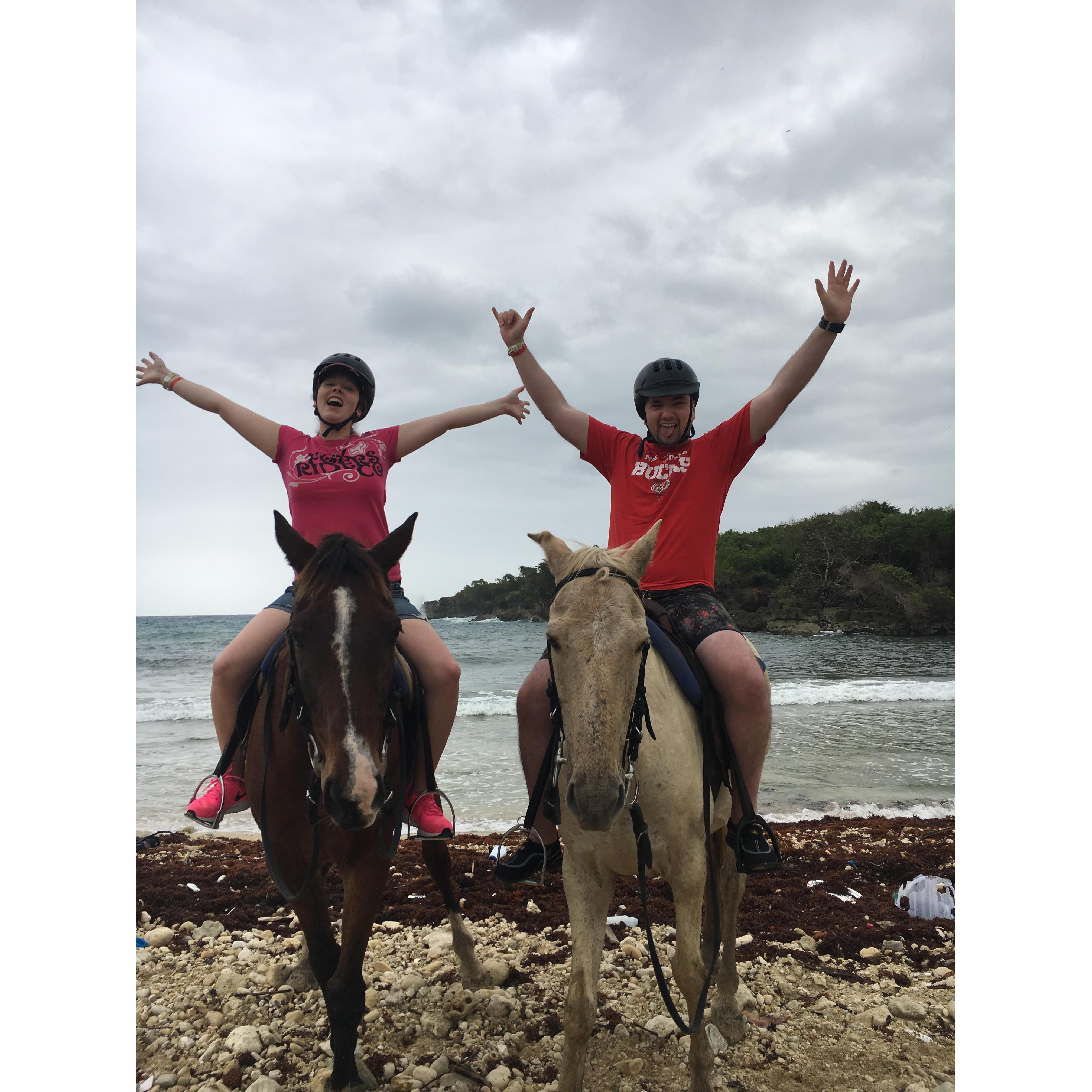 Horsing around!