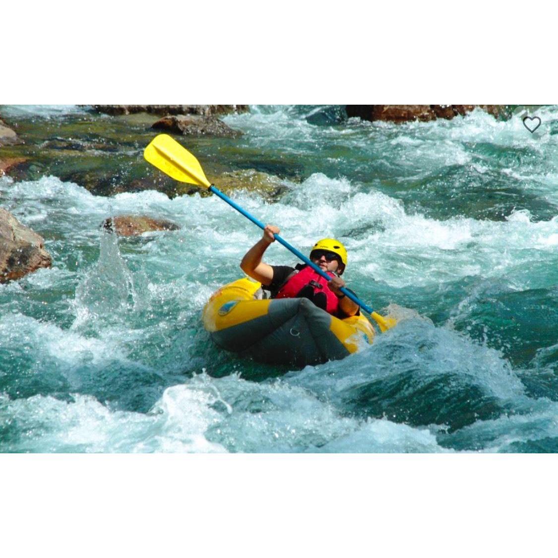Some intense white water rafting around Glacier!