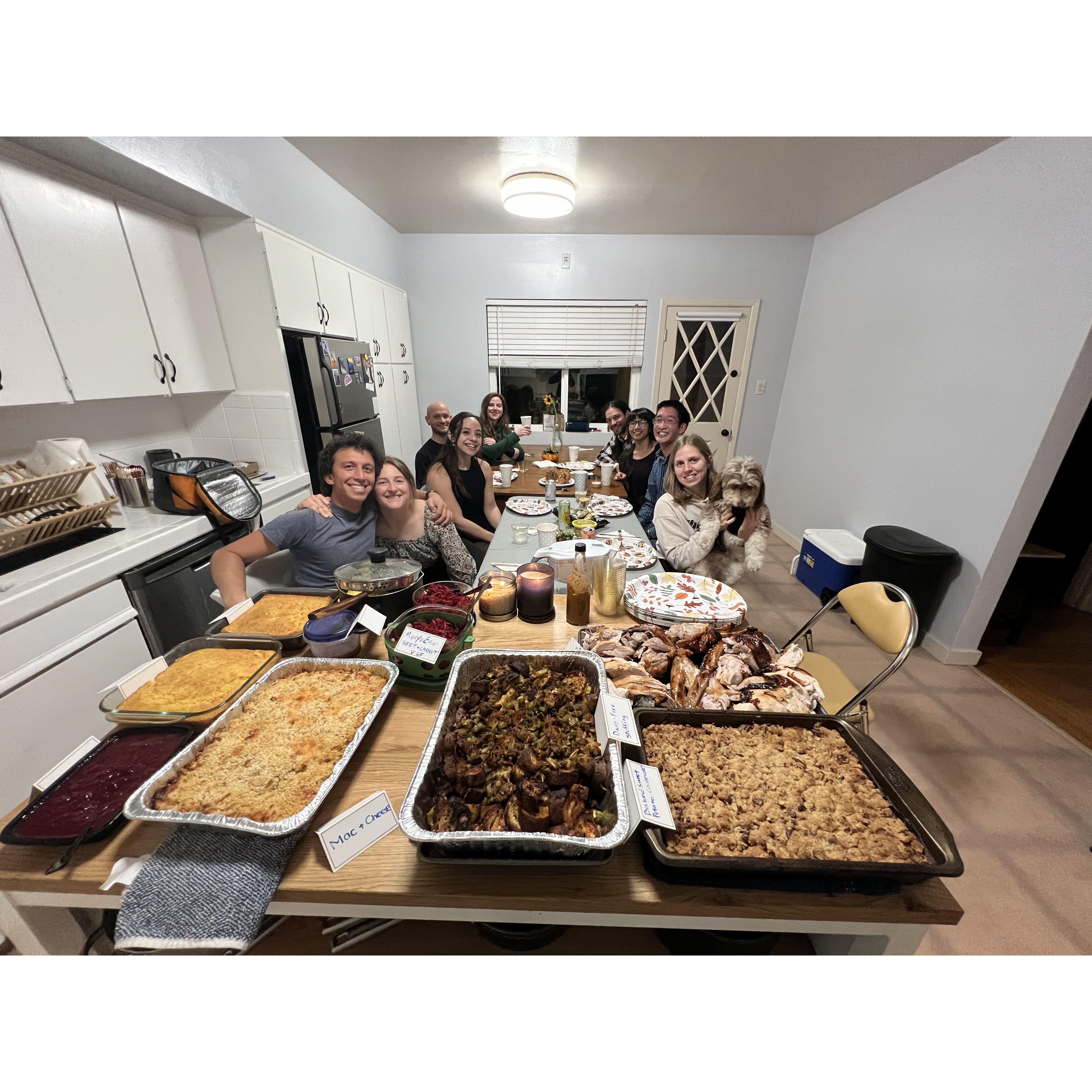 First Thanksgiving together | California