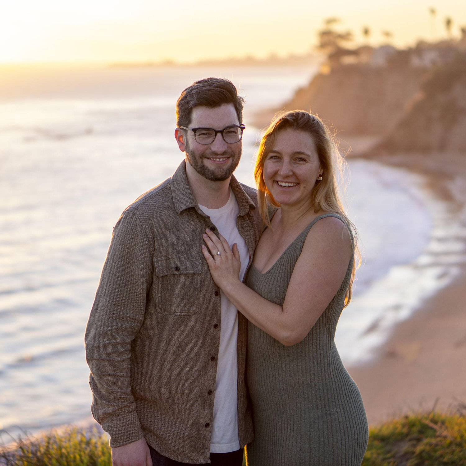 Engagement photos by our dear friend Mark Anton at More Mesa in SB