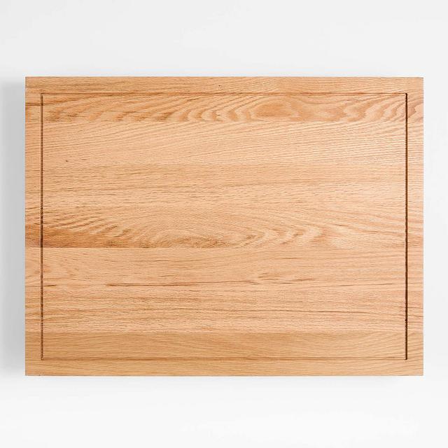 Large Front-Lip Oak Wood Cutting Board By Gaby Dalkin