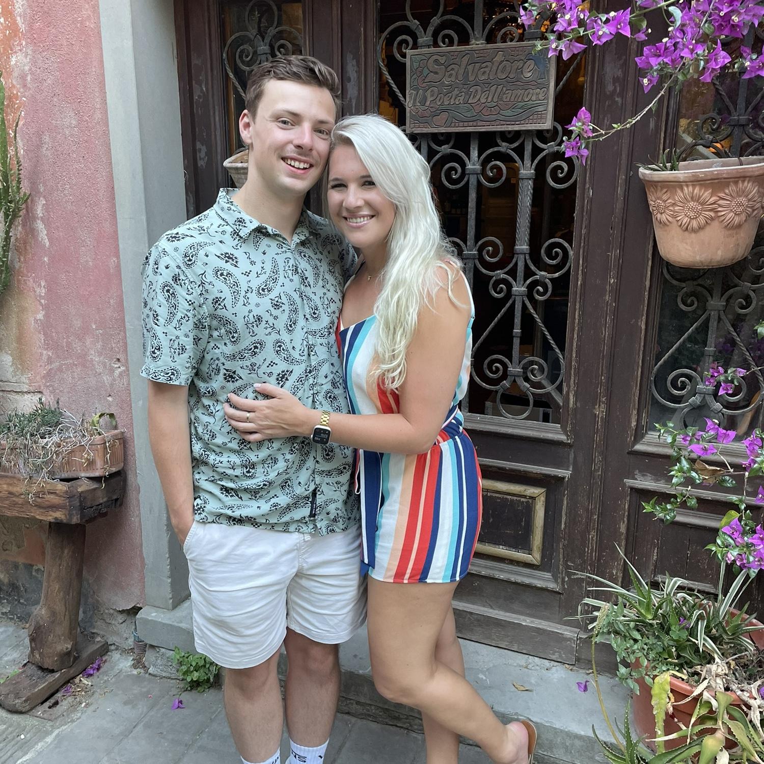 Our first trip to Europe together we visited Italy - a place that is special to both of us. Cassie's father is full Italian and Nick had travelled to Italy when he was young with his friend Giuseppe.
