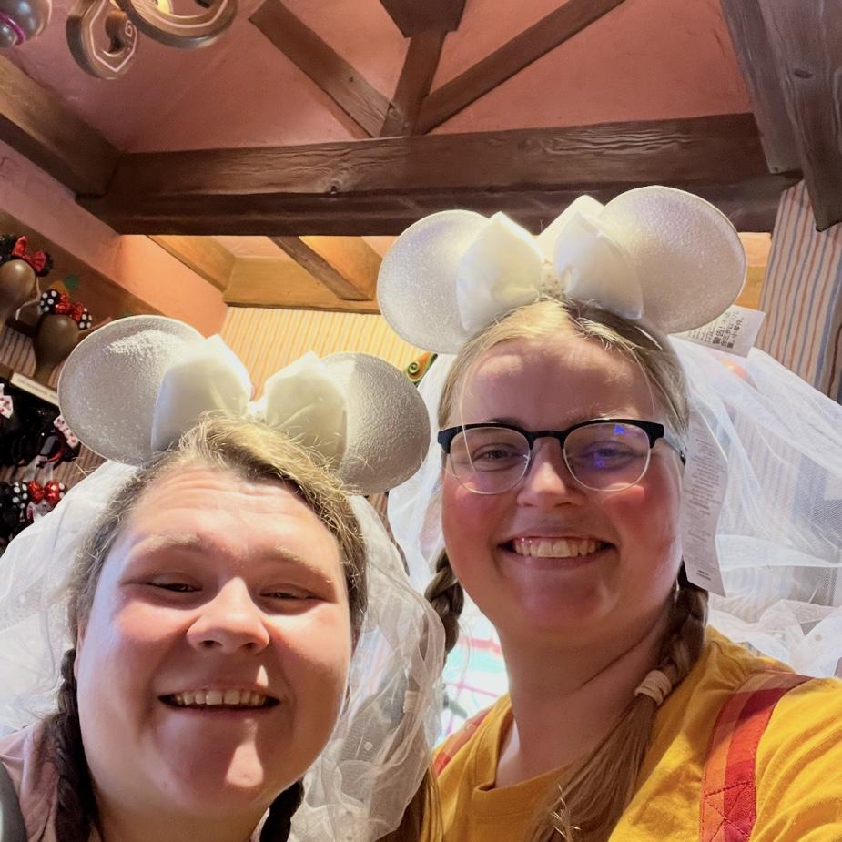The pair tried these on facetiously (or so they thought!)