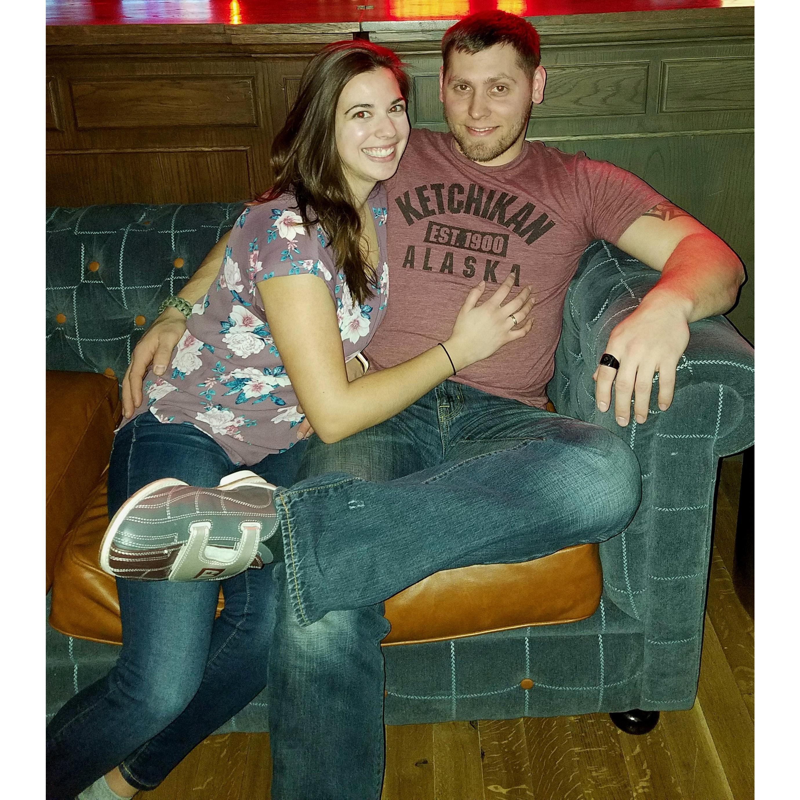 Enjoying a night out at the new Springfield MGM Casino!
