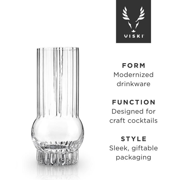 Viski Aurora Cocktail Tumblers (Set of 4)