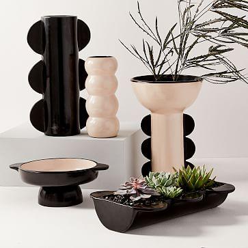 Meso Scalloped Edge Vases