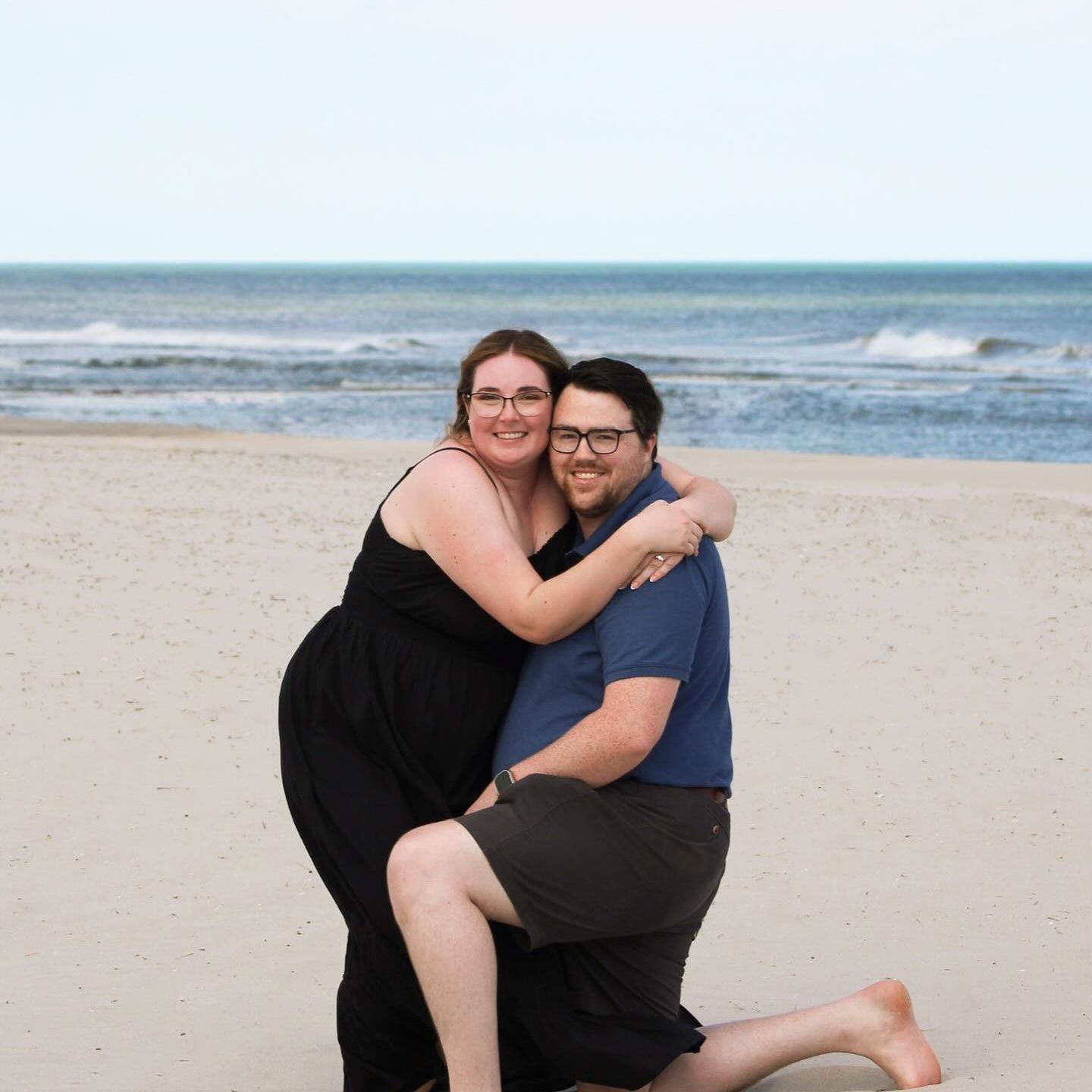 Our engagement on the beach on June 9th, 2024