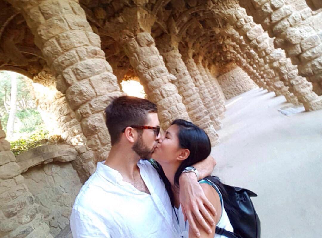 Exploring Antoni Gaudi’s- Park Guell in Barcelona, Spain.