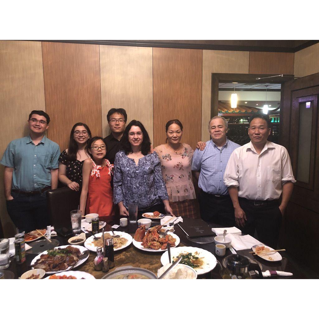 Meeting the family
