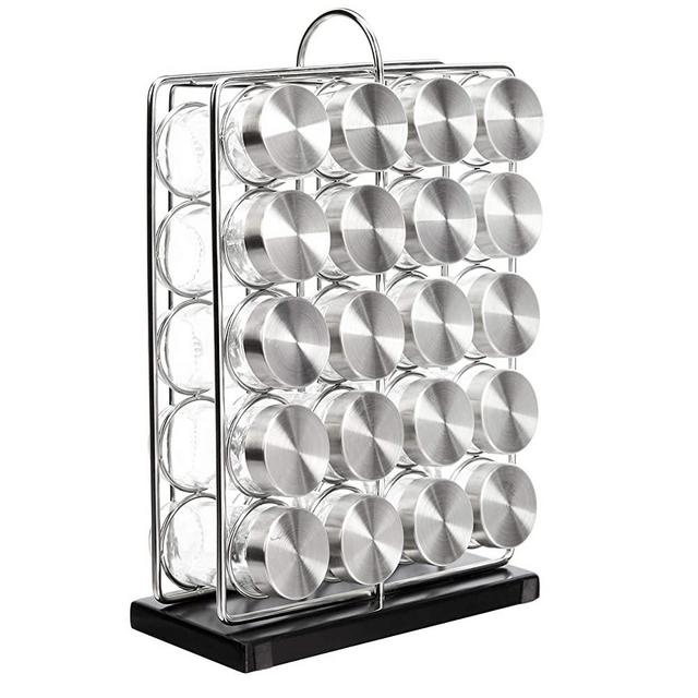 AmazonBasics 20-Jar Spice Organizer Rack