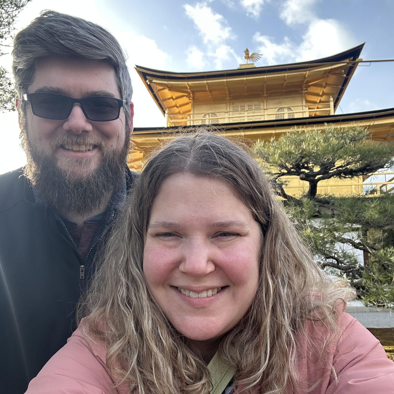 Golden Pavilion in Kyoto.