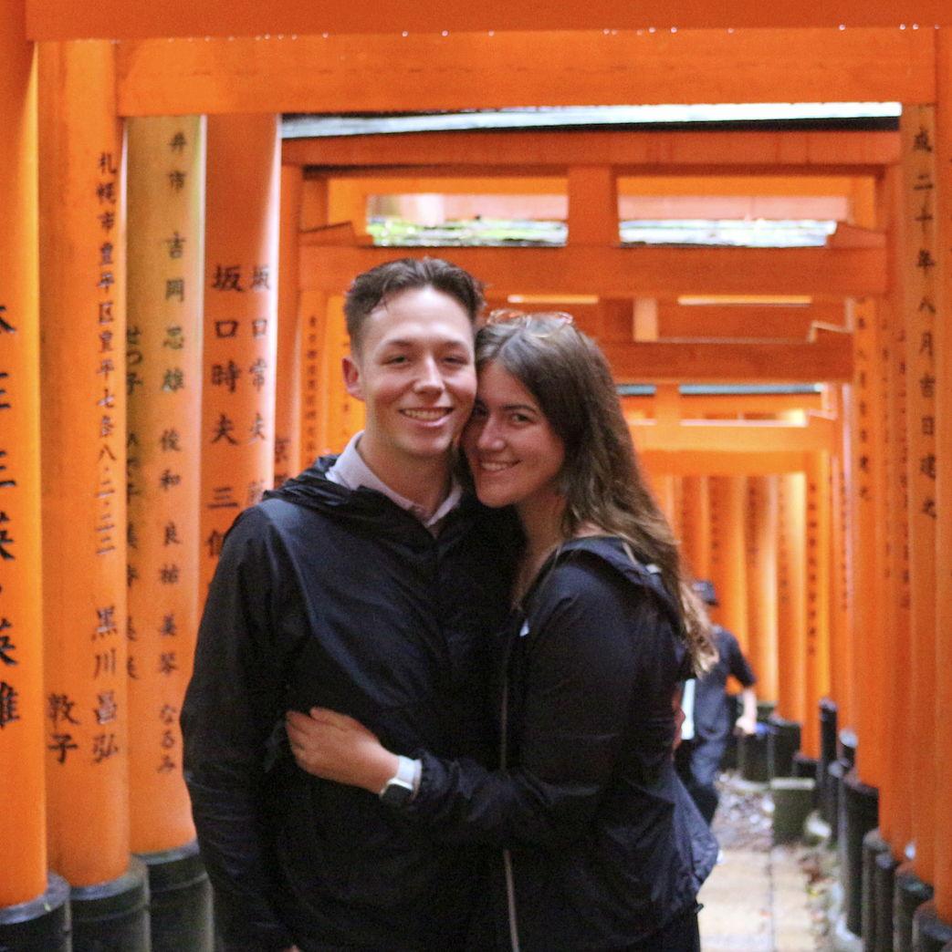 Libby and Jack in Japan