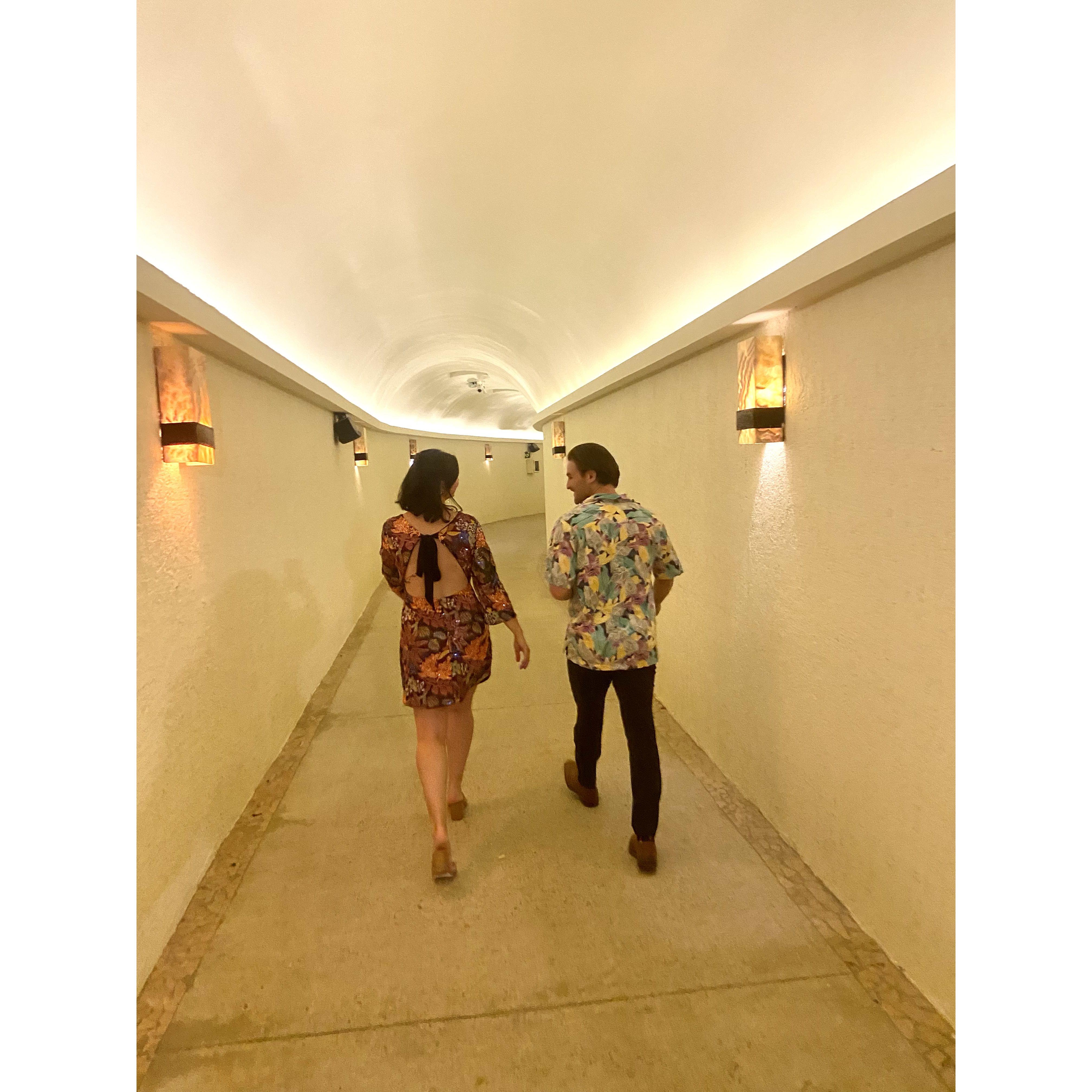 Jim's super good at his job, so Molly gets to accompany him on his President's Club trips. This is from a trip to Cabo in Spring of 2022.