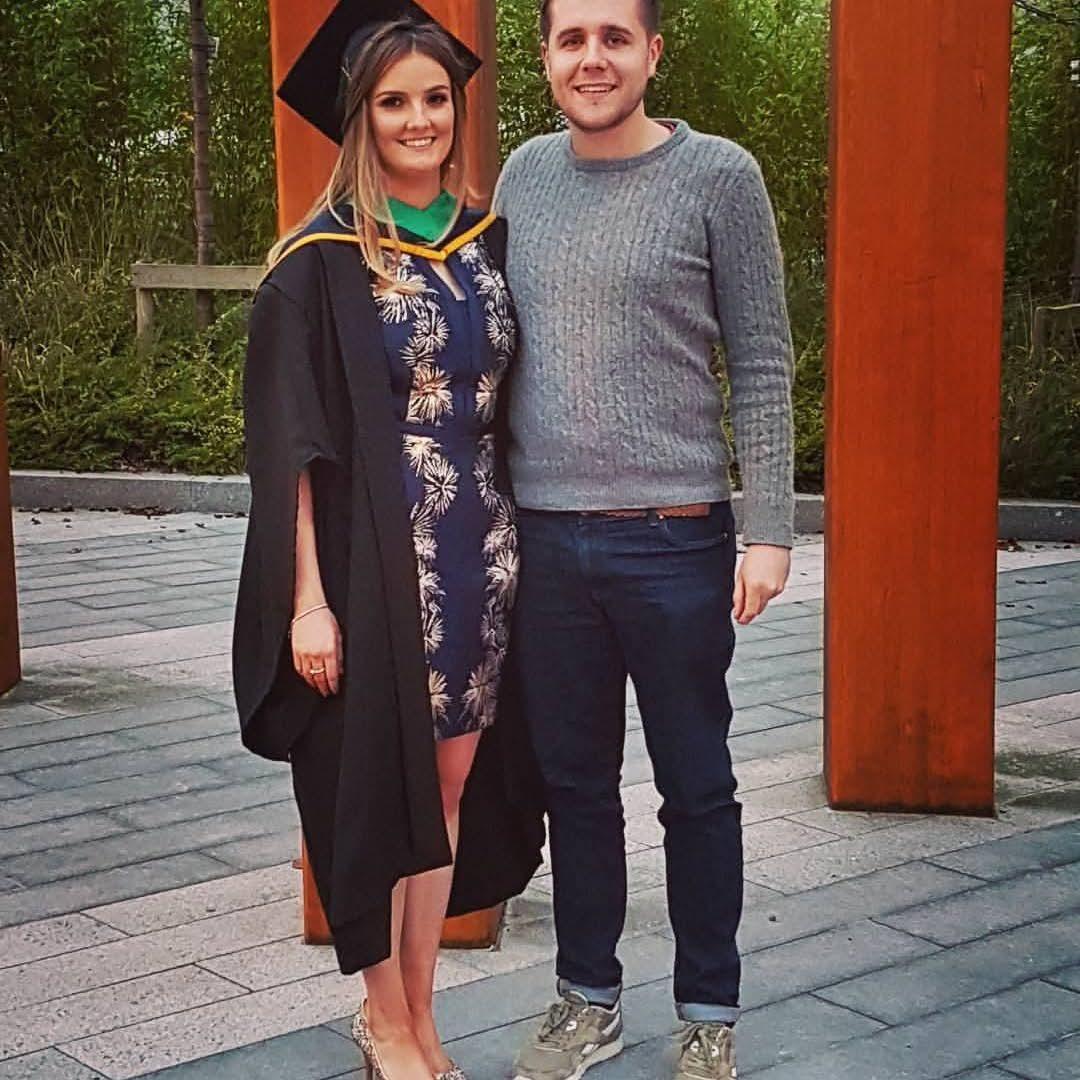 November 2017 - Niamh graduates from DCU