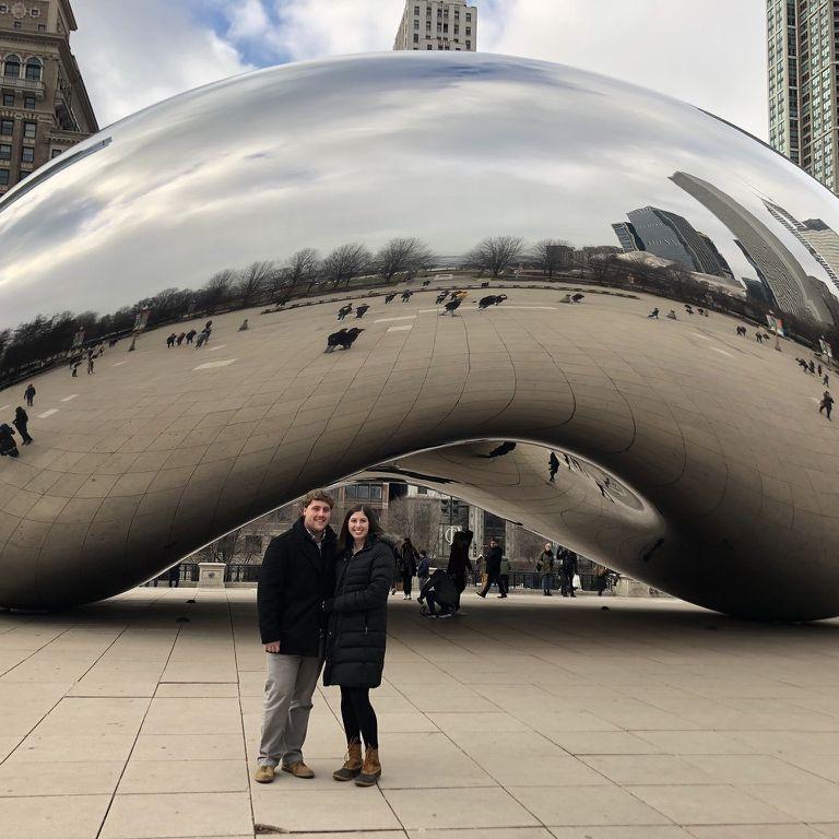 Katie's first visit to Chicago 2019
