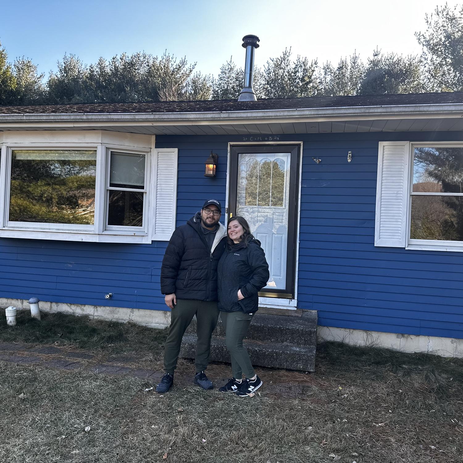 Our first home together