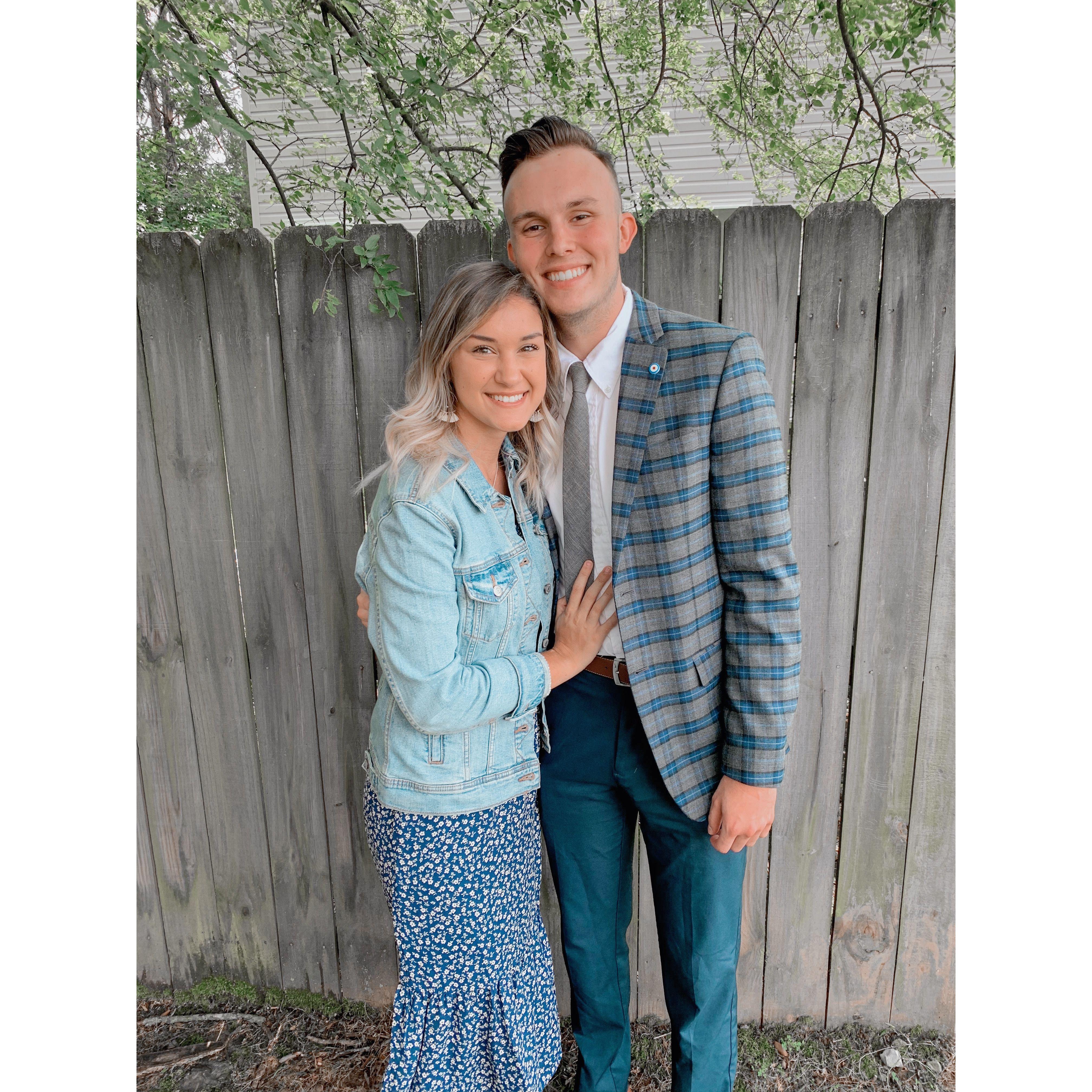First time Brendan visited and we started dating. 07/02/2020