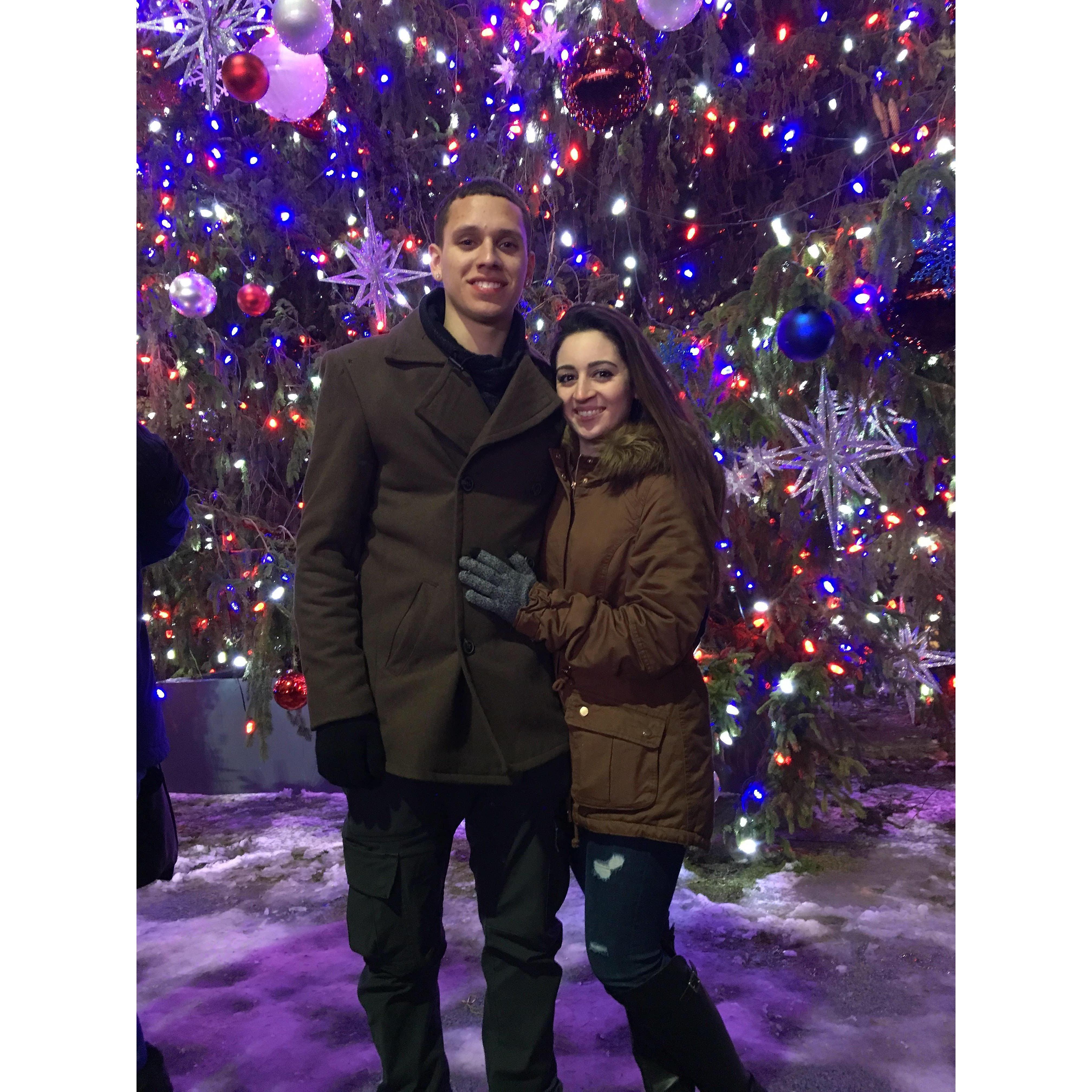 First trip to NYC for Frankie's 22nd birthday