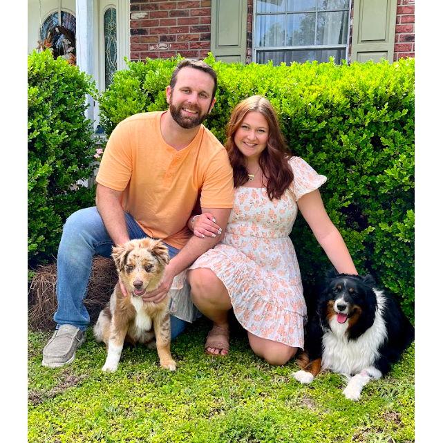 Easter with our little fam. We grew our family with Rusty adding to the chaos!