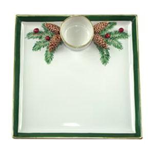 Winter Pinecone Chip & Dip