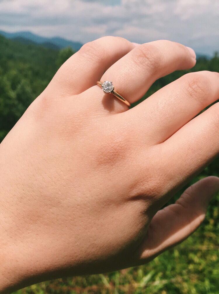 Proposal in the Mountains 💕