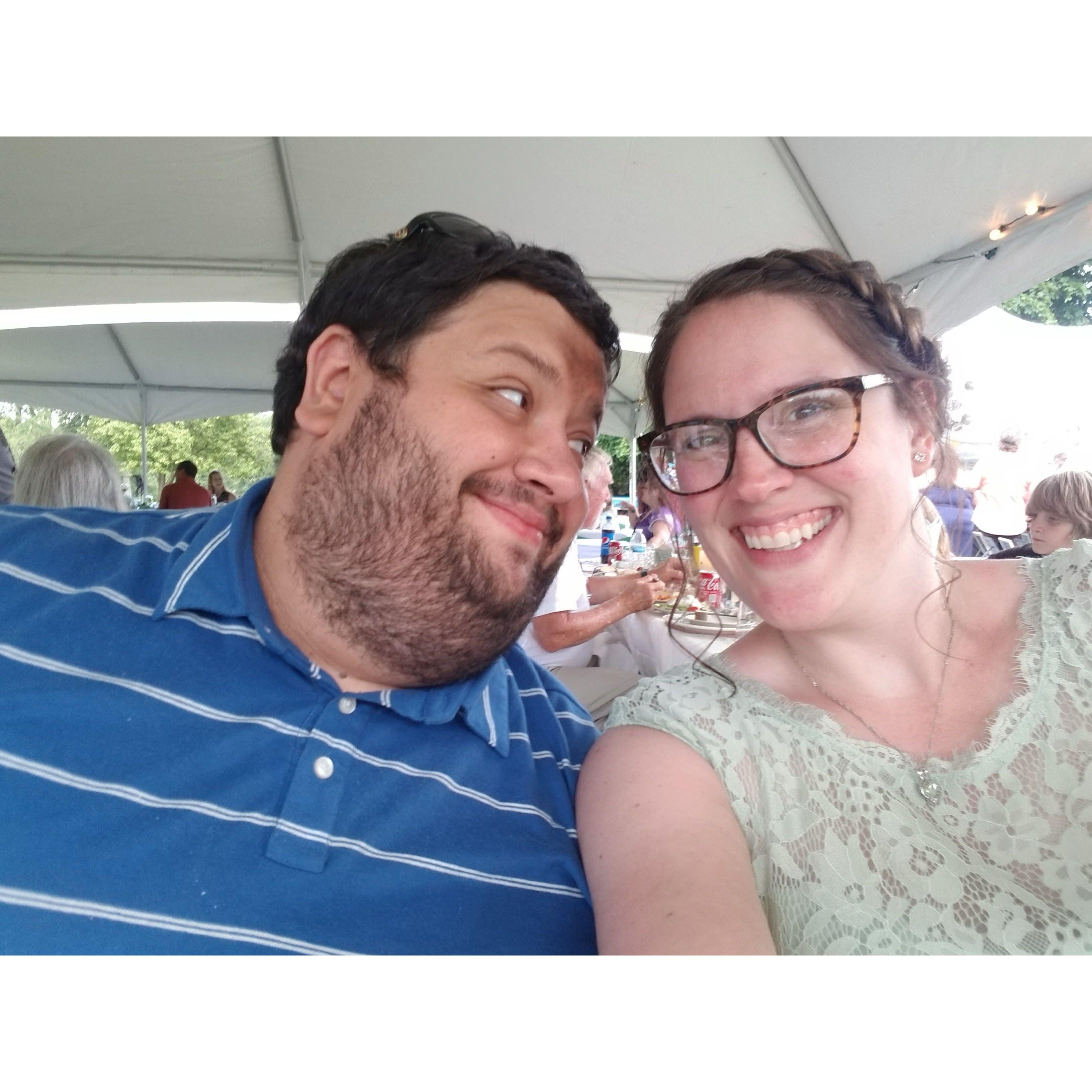 Celebrating a friend's wedding gave Stephen some ideas about what's next for us!