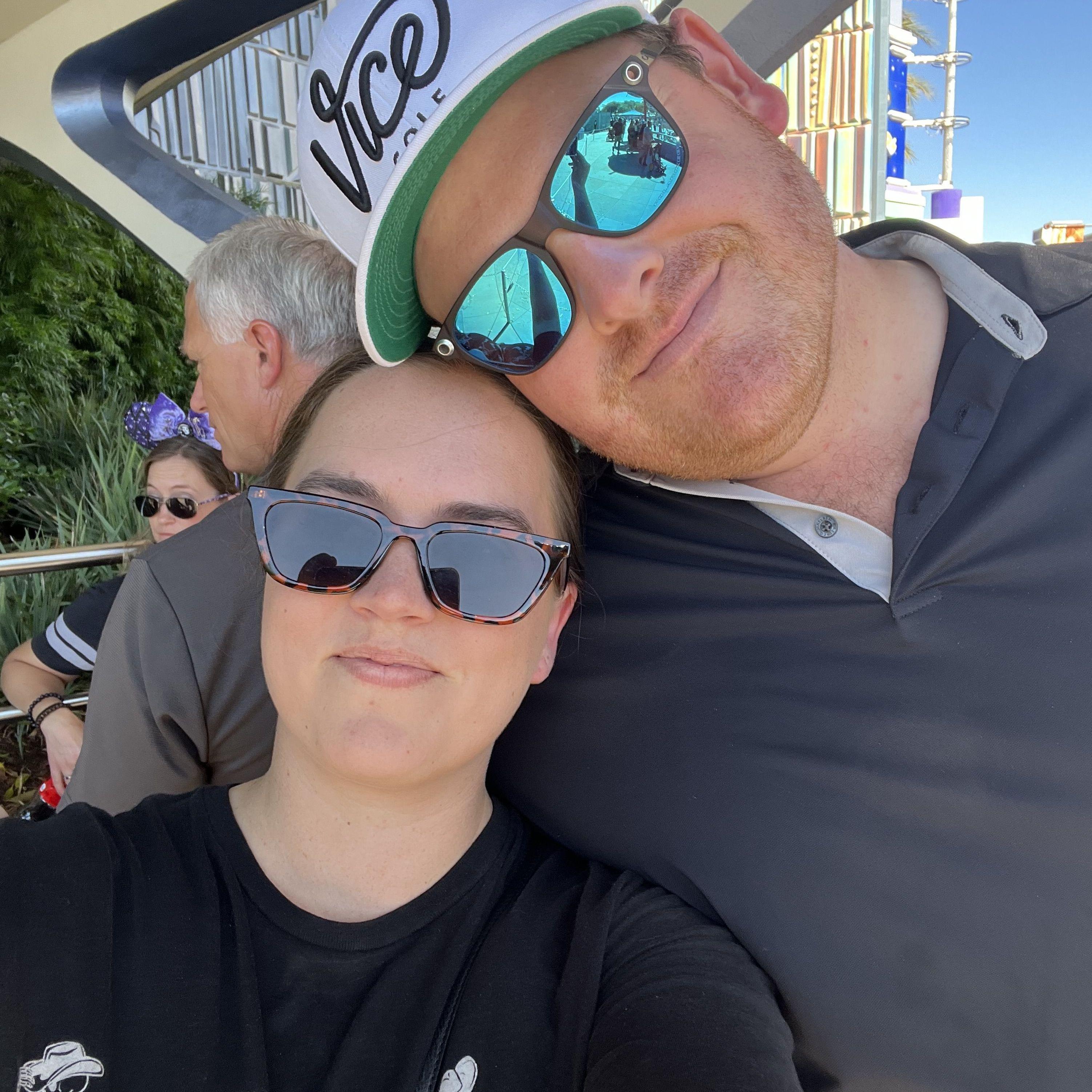 Our first time at Disneyland together!
