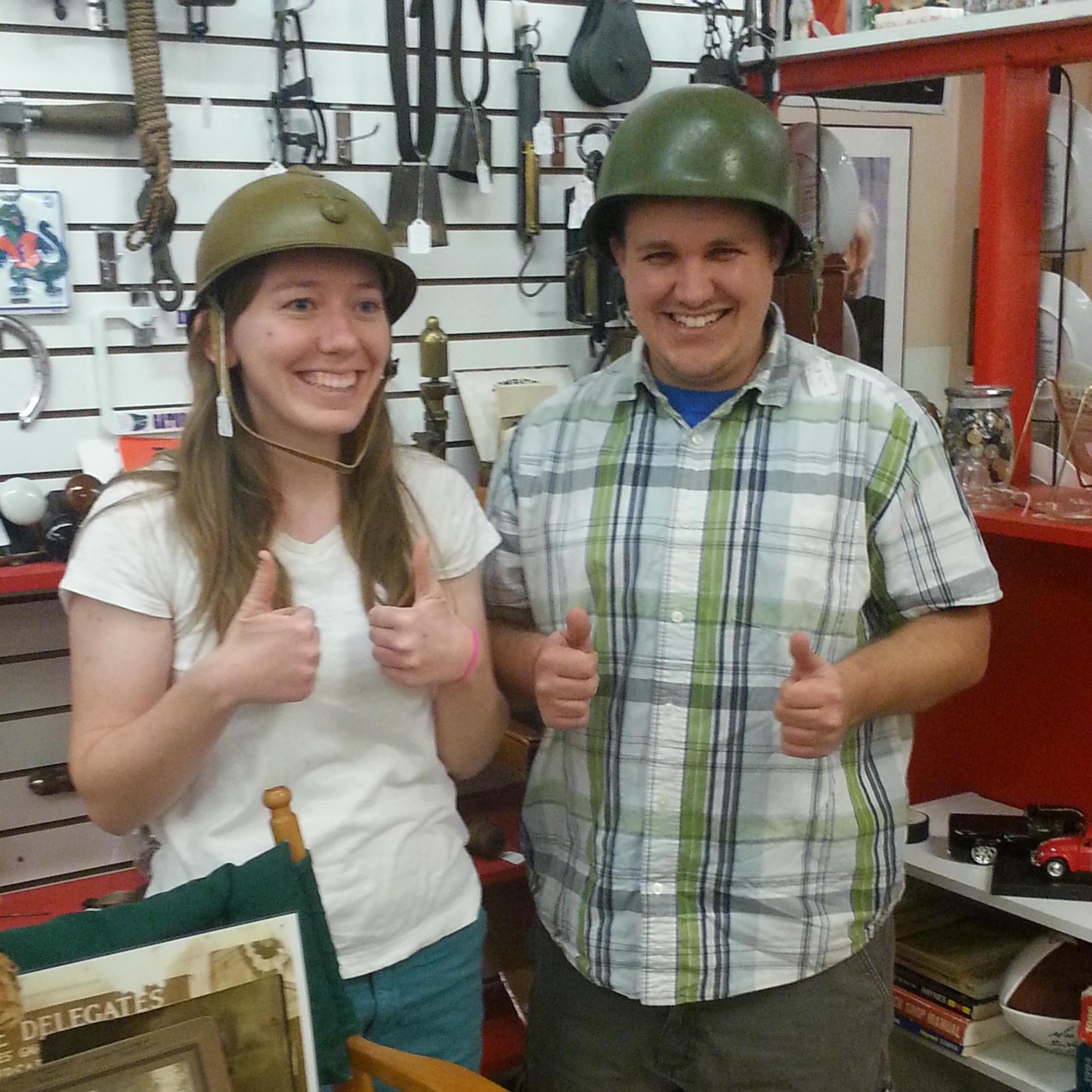 This was the first time we went antiquing together! My Grandpa Dalton loved antiquing and sharing the antiquing experience with his grandchildren!