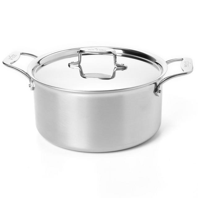 All-Clad d5 Stainless Brushed 8-Quart Stock Pot with Lid