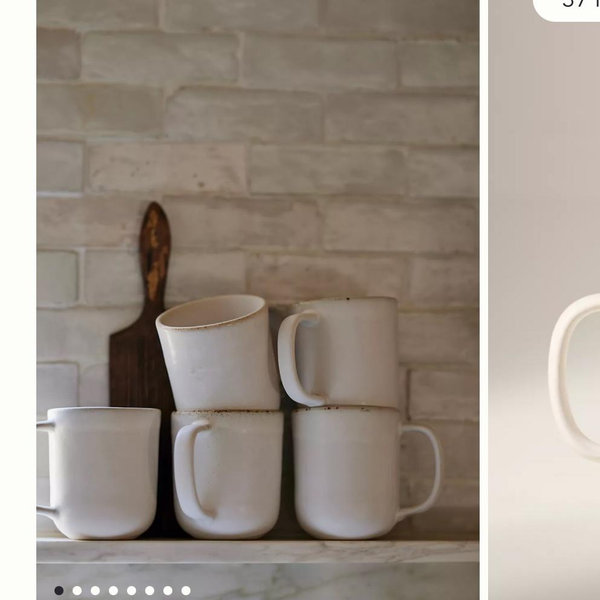The Jasper Portuguese Stoneware Mugs, Set of 4