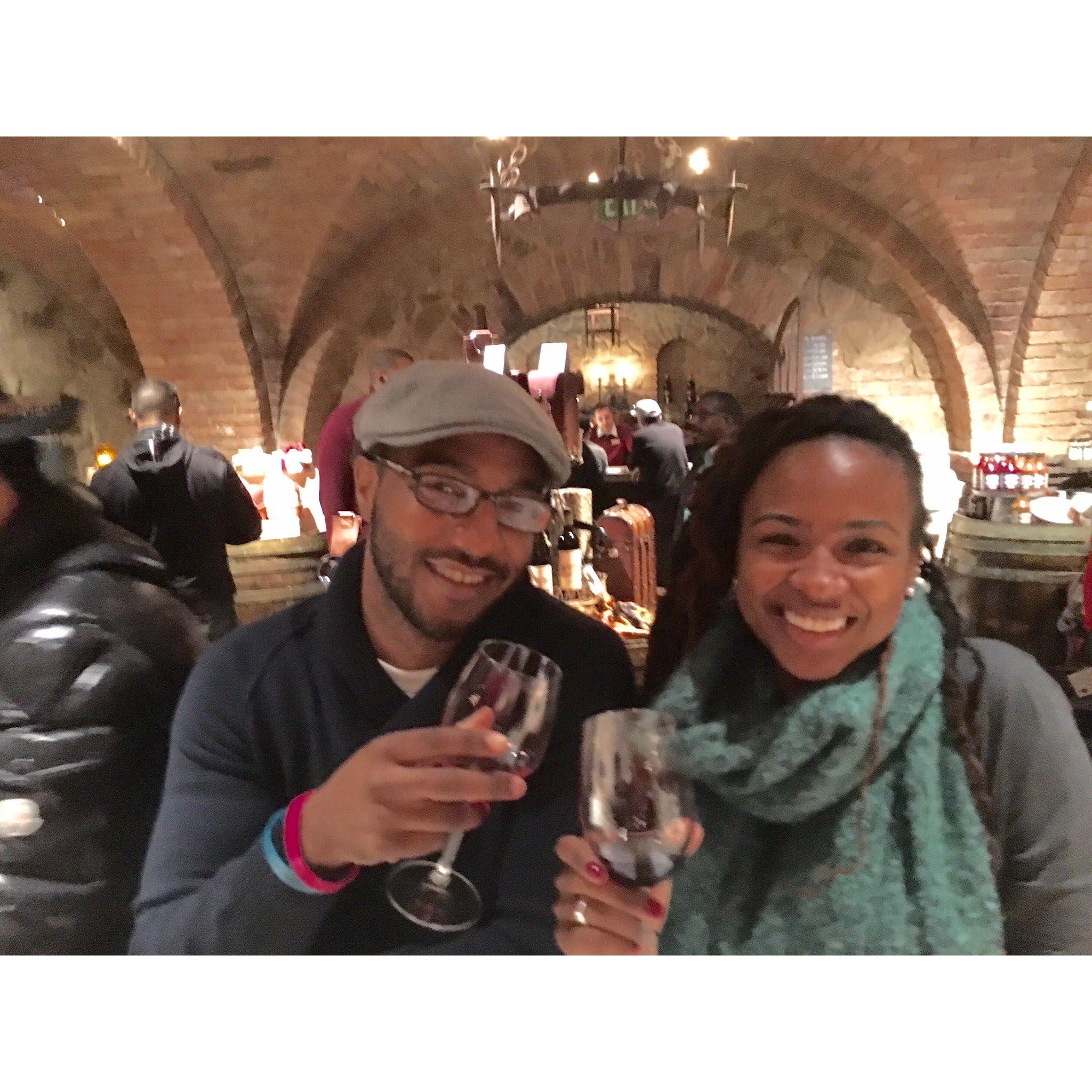 December 2015: Dad and Wendy send us to Napa for our first kid-free vacation.