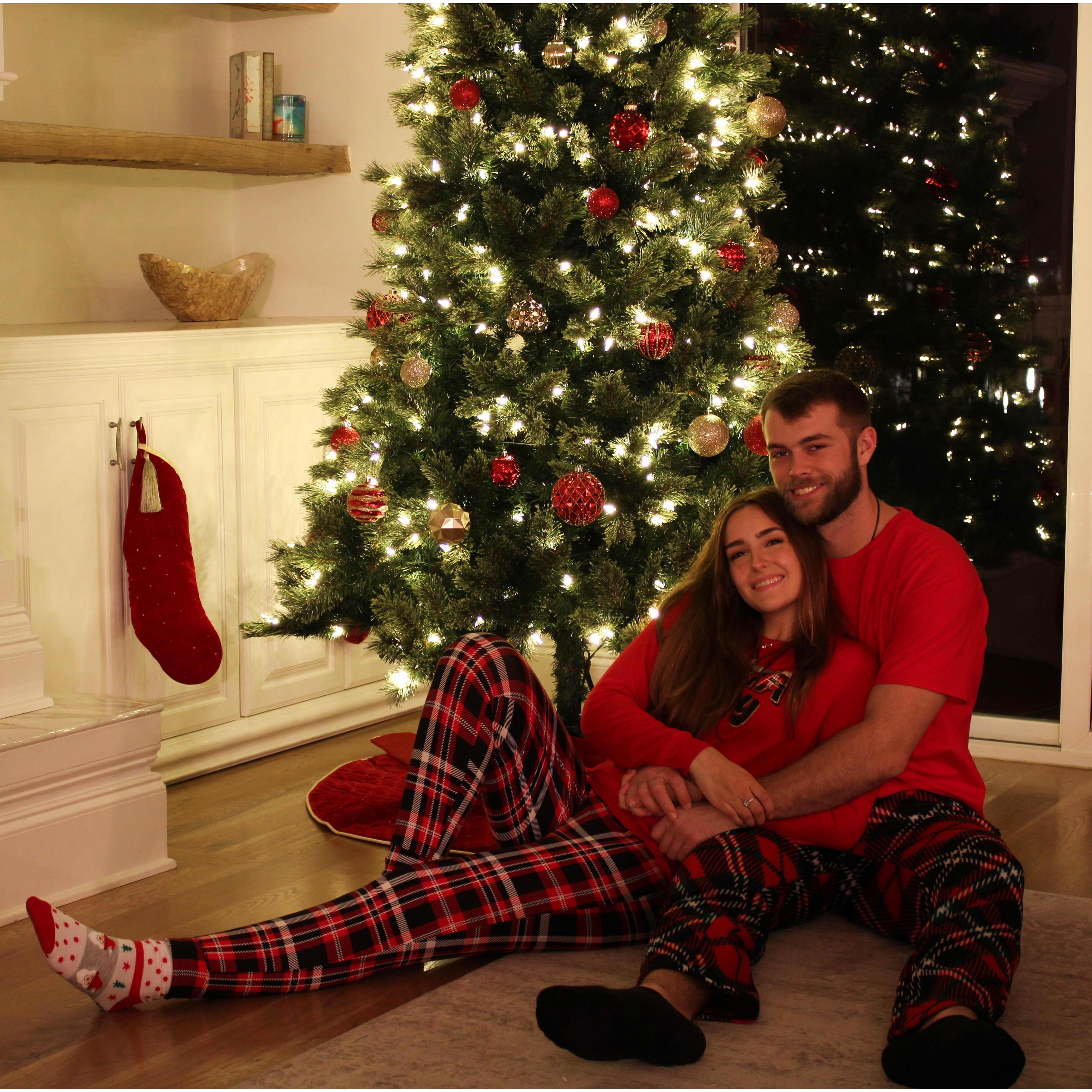 December 3, 2021 - We got matching PJs and watched Christmas movies!
