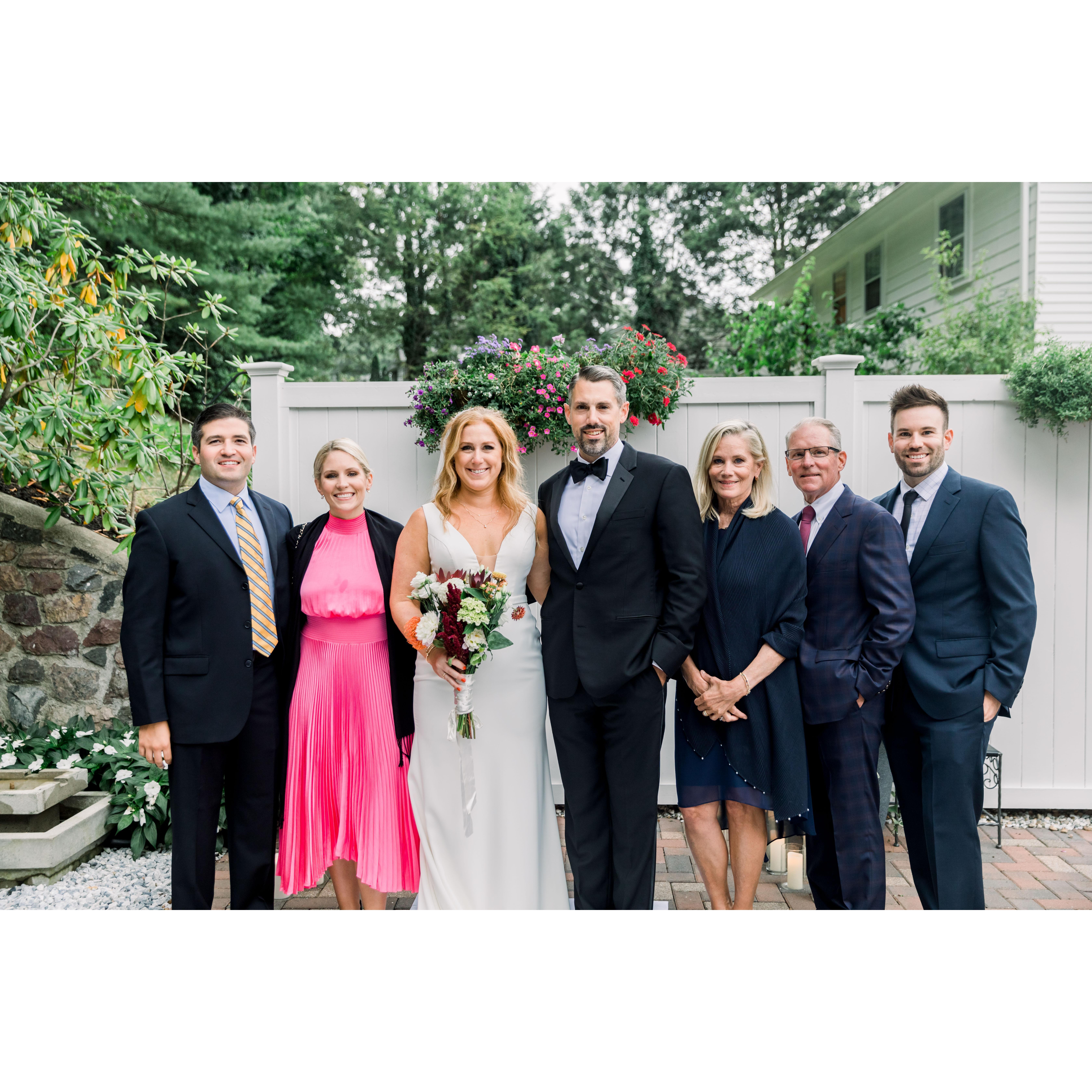 Katie's cousins and Aunt and Uncle - grew up like siblings living in the same town.