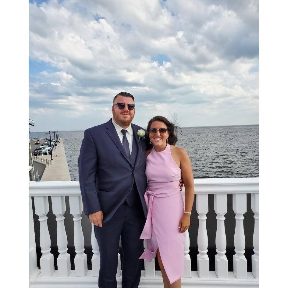 Celebrating Jack and Kristie's wedding!