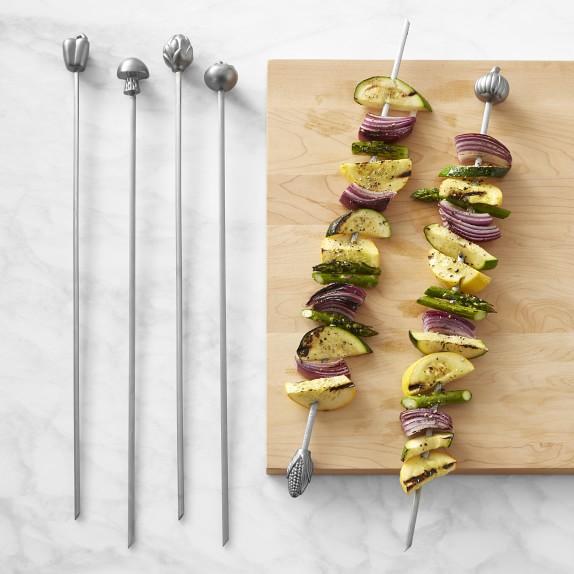 Vegetable Skewers, Set of 6