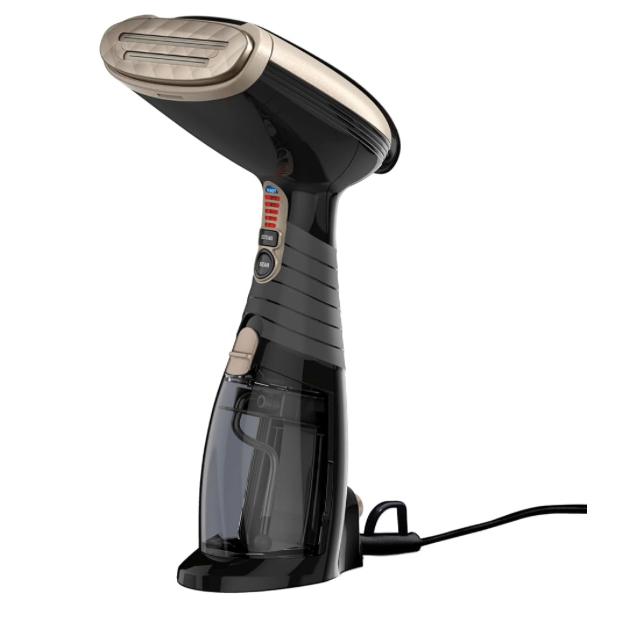 Conair Handheld Garment Steamer for Clothes, Turbo ExtremeSteam 1875W Fabric Steamer, Portable Handheld Design, Strong Penetrating Steam, Amazon Exclusive, Black