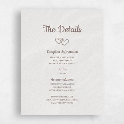 Beige Wedding Enclosure - Douglas