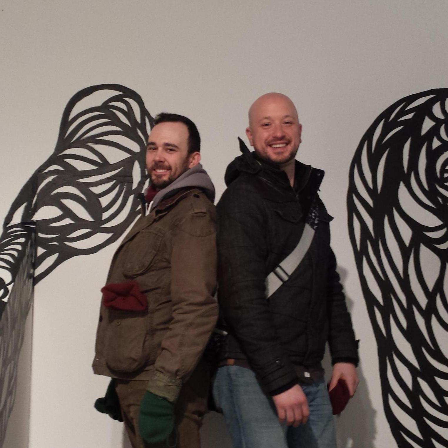 Cheesin' at PRØVE Gallery in Duluth